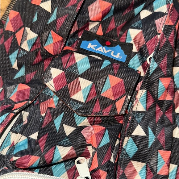 KAVU Women\'s Geometric Sling Bag - Red, Blue, Black main image 6